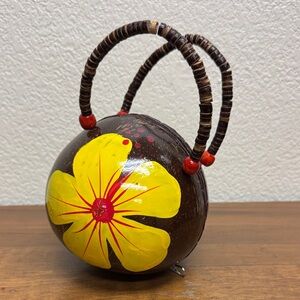 Tiki Souvenir Coconut Purse